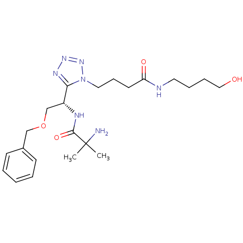 Chemical structure of BindingDB Monomer ID 50376786