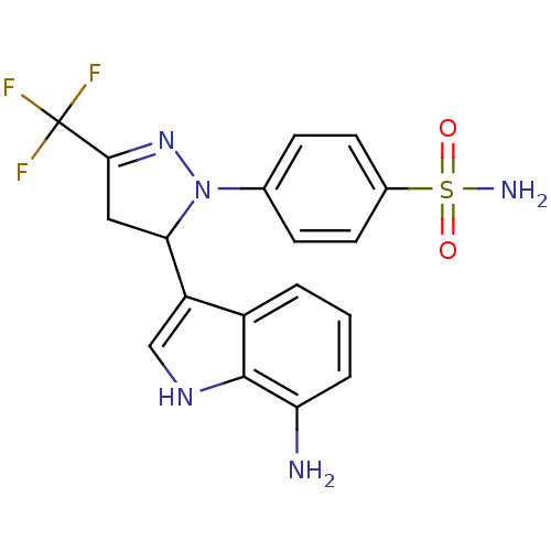 Chemical structure of BindingDB Monomer ID 50376855