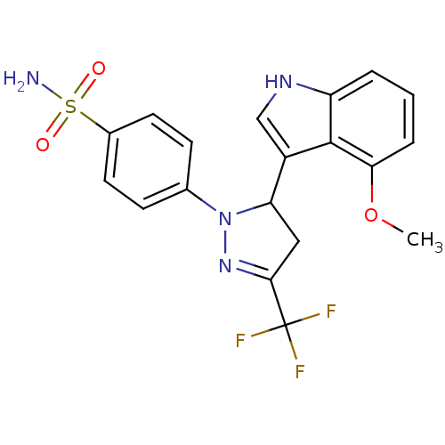 Chemical structure of BindingDB Monomer ID 50376860