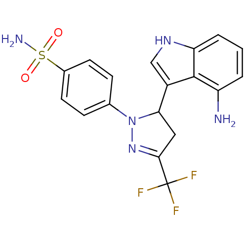 Chemical structure of BindingDB Monomer ID 50376864