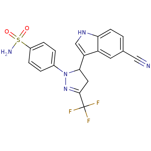 Chemical structure of BindingDB Monomer ID 50376867