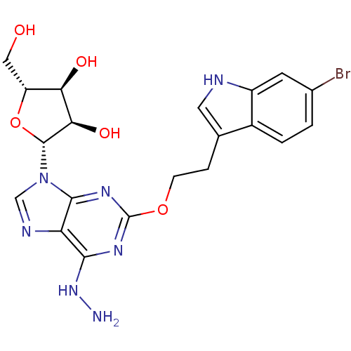 Chemical structure of BindingDB Monomer ID 50376932