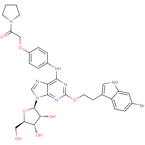 Chemical structure of BindingDB Monomer ID 50376933