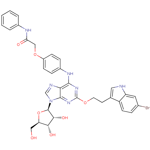 Chemical structure of BindingDB Monomer ID 50376934