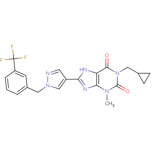 Chemical structure of BindingDB Monomer ID 50376947