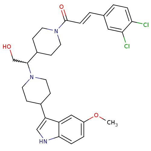 Chemical structure of BindingDB Monomer ID 50377035