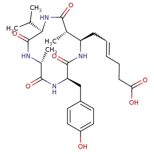 Chemical structure of BindingDB Monomer ID 50377384