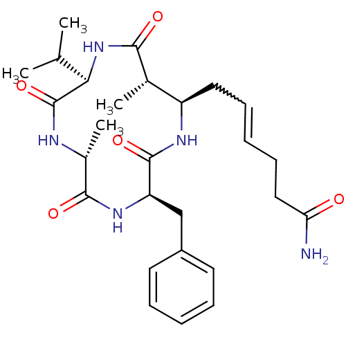 Chemical structure of BindingDB Monomer ID 50377385