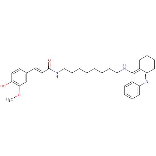 Chemical structure of BindingDB Monomer ID 50377435