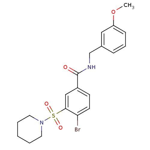 Chemical structure of BindingDB Monomer ID 50377697