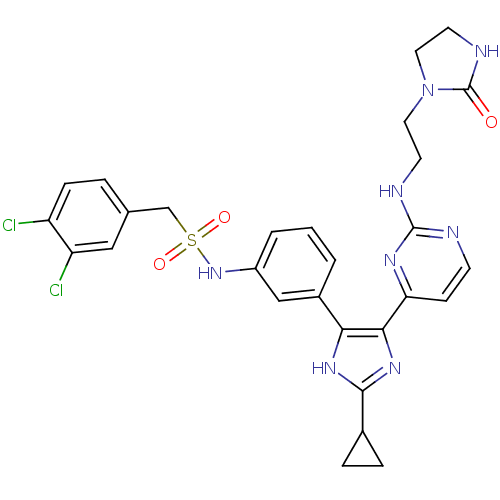 Chemical structure of BindingDB Monomer ID 50377759
