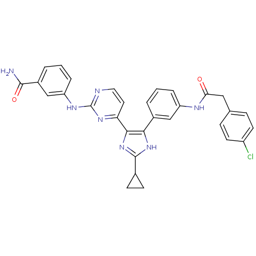 Chemical structure of BindingDB Monomer ID 50377765