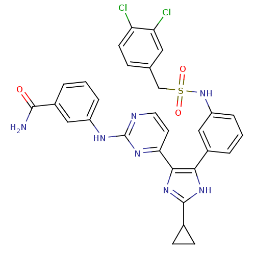 Chemical structure of BindingDB Monomer ID 50377768