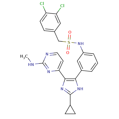 Chemical structure of BindingDB Monomer ID 50377769