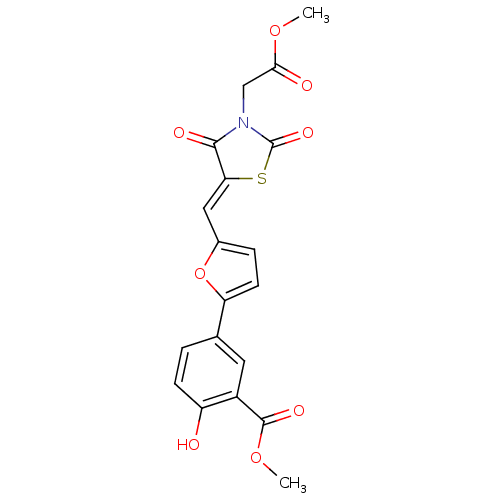 Chemical structure of BindingDB Monomer ID 50377780