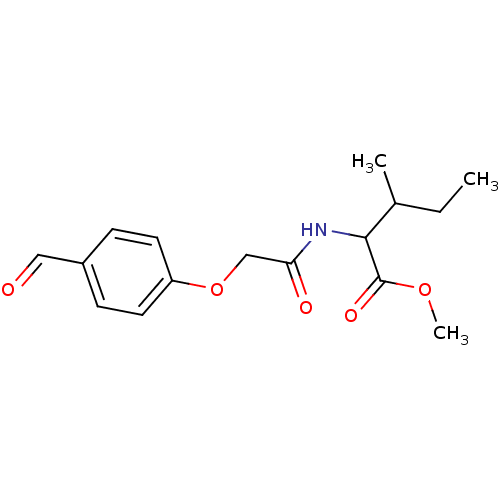 Chemical structure of BindingDB Monomer ID 50378347