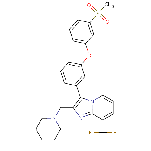 Chemical structure of BindingDB Monomer ID 50378592
