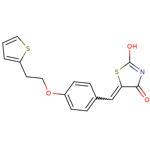 Chemical structure of BindingDB Monomer ID 50378619