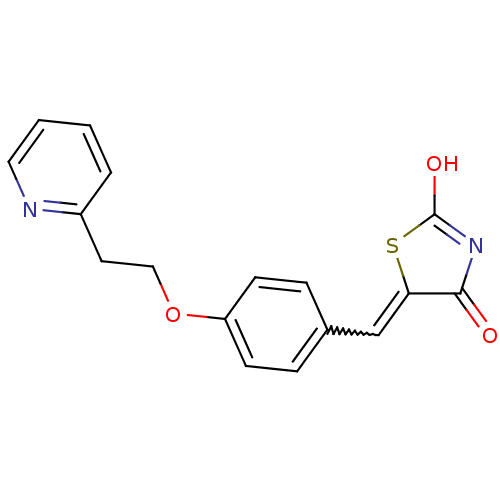 Chemical structure of BindingDB Monomer ID 50378623