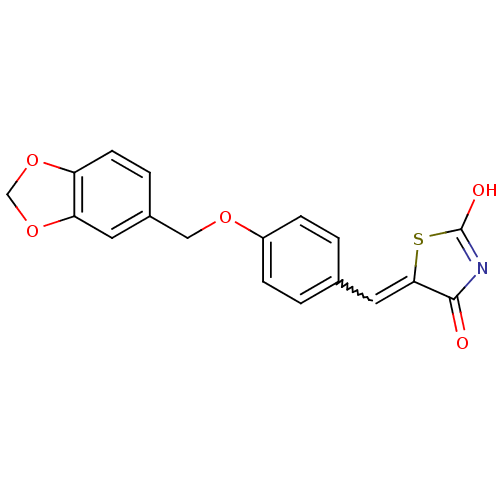 Chemical structure of BindingDB Monomer ID 50378636