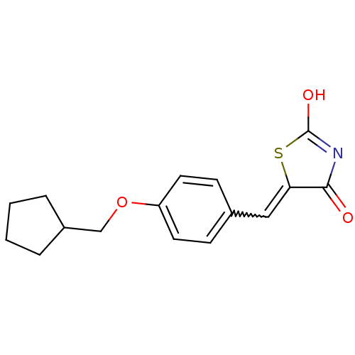 Chemical structure of BindingDB Monomer ID 50378637