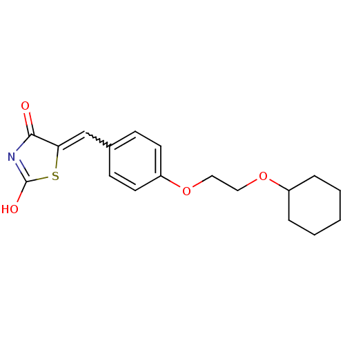 Chemical structure of BindingDB Monomer ID 50378640