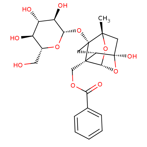 Chemical structure of BindingDB Monomer ID 50378693