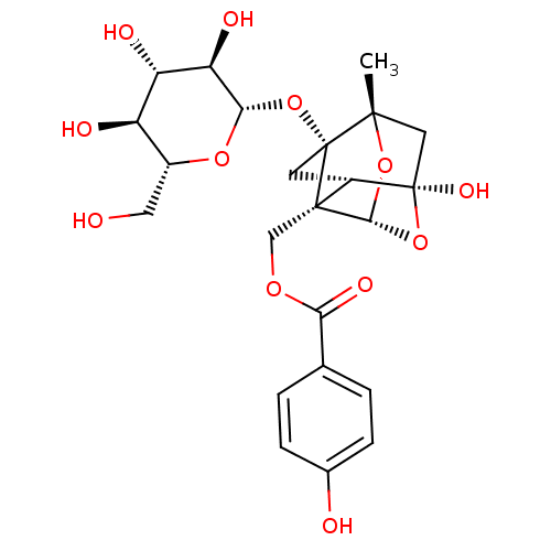Chemical structure of BindingDB Monomer ID 50378696