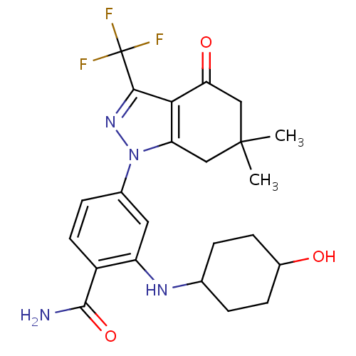 Chemical structure of BindingDB Monomer ID 50378702