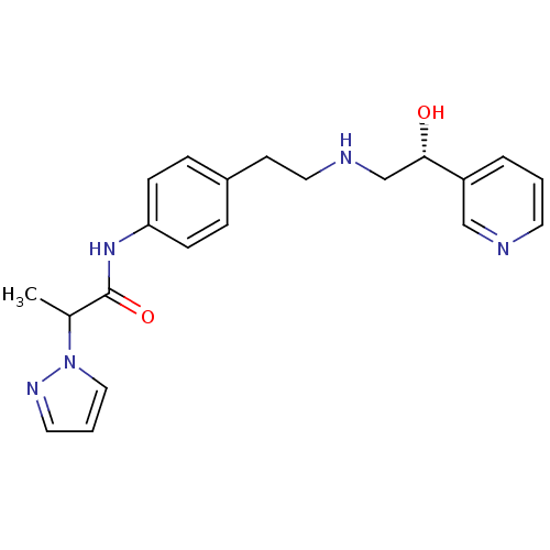 Chemical structure of BindingDB Monomer ID 50378709