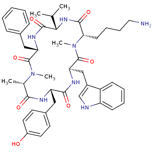 Chemical structure of BindingDB Monomer ID 50378999