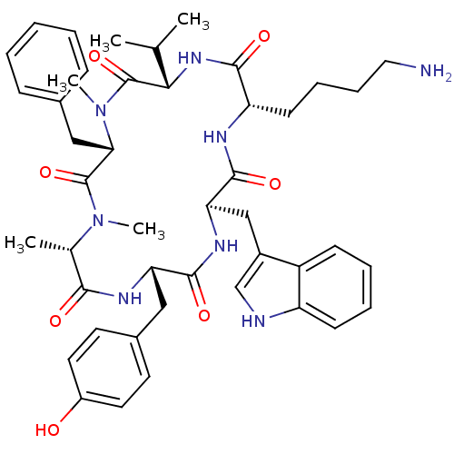 Chemical structure of BindingDB Monomer ID 50379000