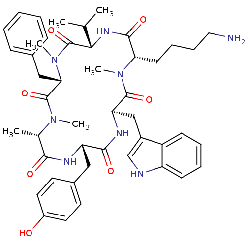 Chemical structure of BindingDB Monomer ID 50379004