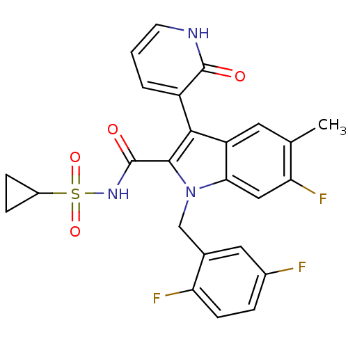 Chemical structure of BindingDB Monomer ID 50379197