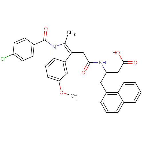 Chemical structure of BindingDB Monomer ID 50379281