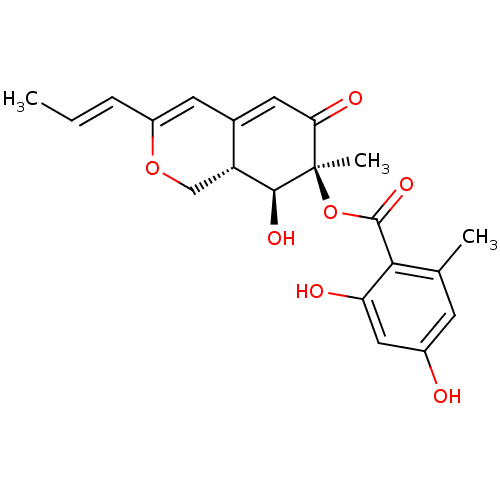 Chemical structure of BindingDB Monomer ID 50379292