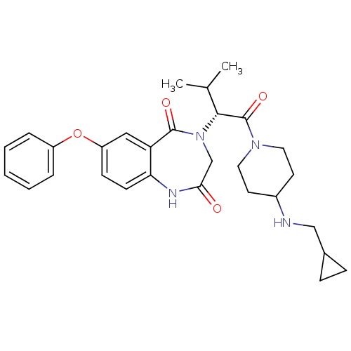 Chemical structure of BindingDB Monomer ID 50379317