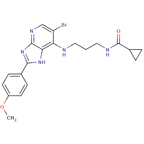 Chemical structure of BindingDB Monomer ID 50379355