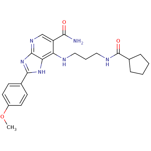 Chemical structure of BindingDB Monomer ID 50379365