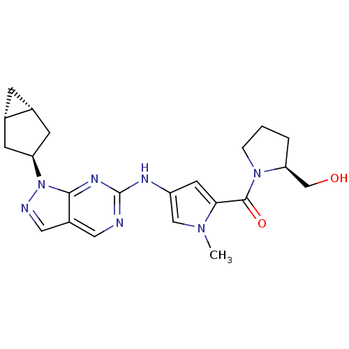 Chemical structure of BindingDB Monomer ID 50379497
