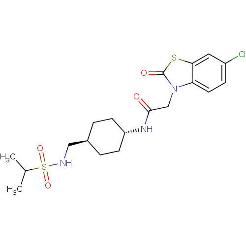 Chemical structure of BindingDB Monomer ID 50379597
