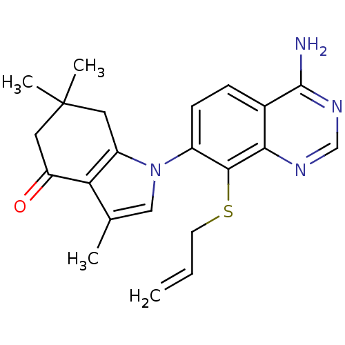 Chemical structure of BindingDB Monomer ID 50379849