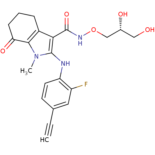 Chemical structure of BindingDB Monomer ID 50380081