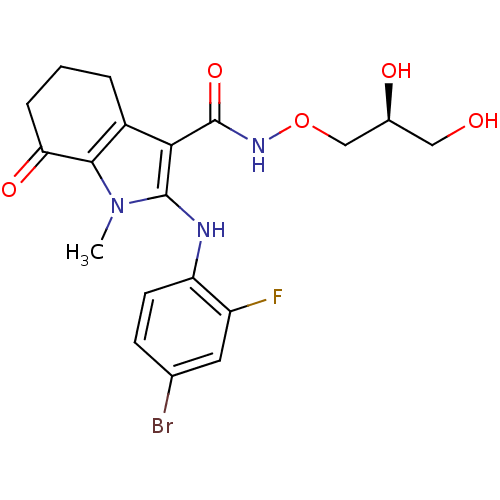 Chemical structure of BindingDB Monomer ID 50380084