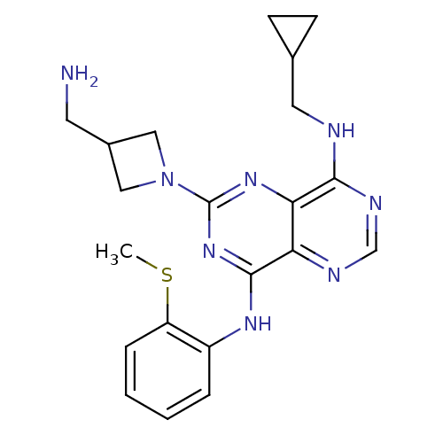 Chemical structure of BindingDB Monomer ID 50380284