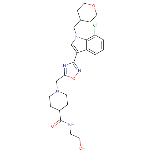 Chemical structure of BindingDB Monomer ID 50380719