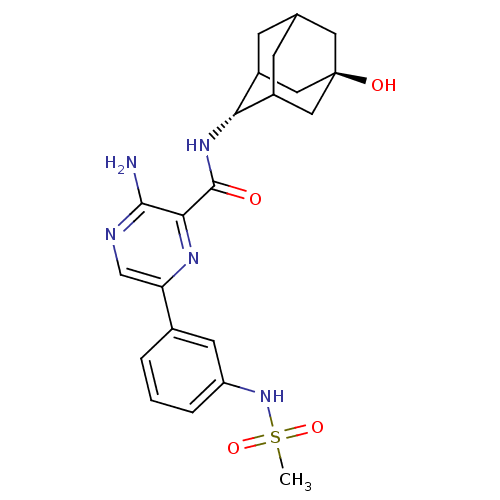 Chemical structure of BindingDB Monomer ID 50380774