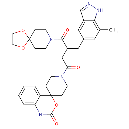Chemical structure of BindingDB Monomer ID 50380813