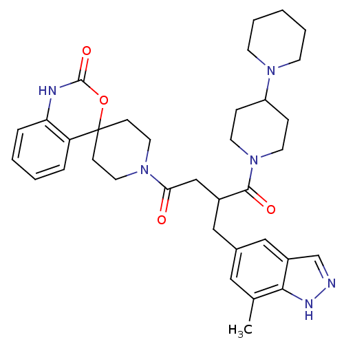 Chemical structure of BindingDB Monomer ID 50380829