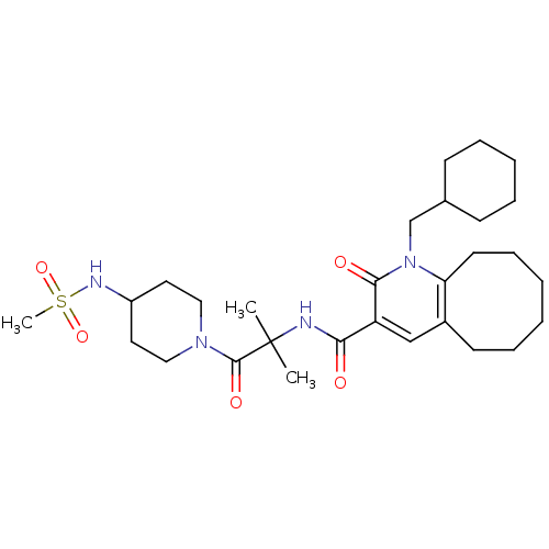 Chemical structure of BindingDB Monomer ID 50380849